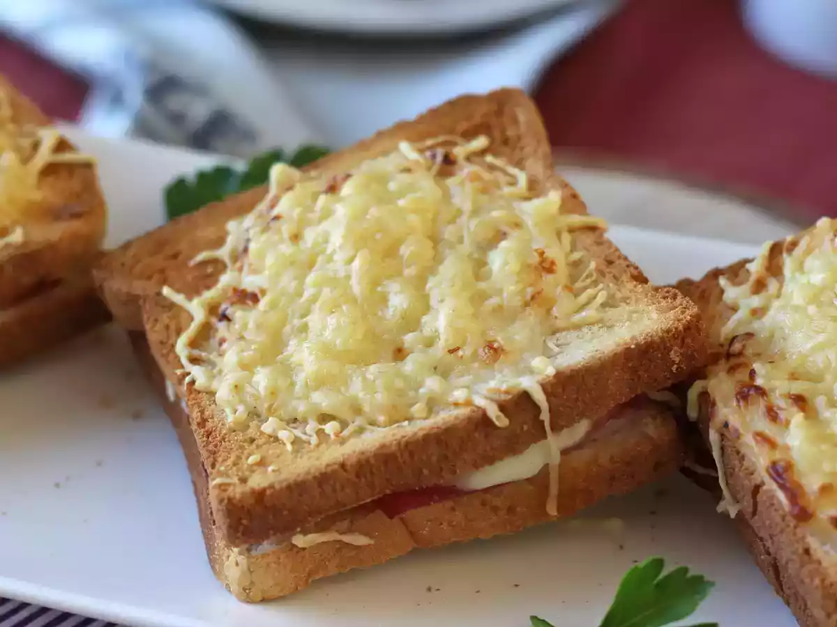 Croque monsieur s fritézou Air Fryer - foto 5