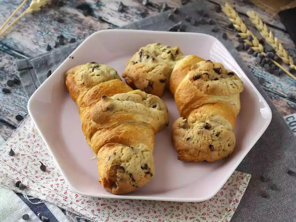 Ultragurmánské a superjednoduché crookies: dokonalá kombinace croissantu a sušenky! - foto 4